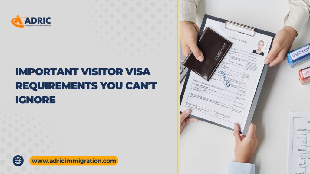 Important Visitor Visa Requirements You Can't Ignore