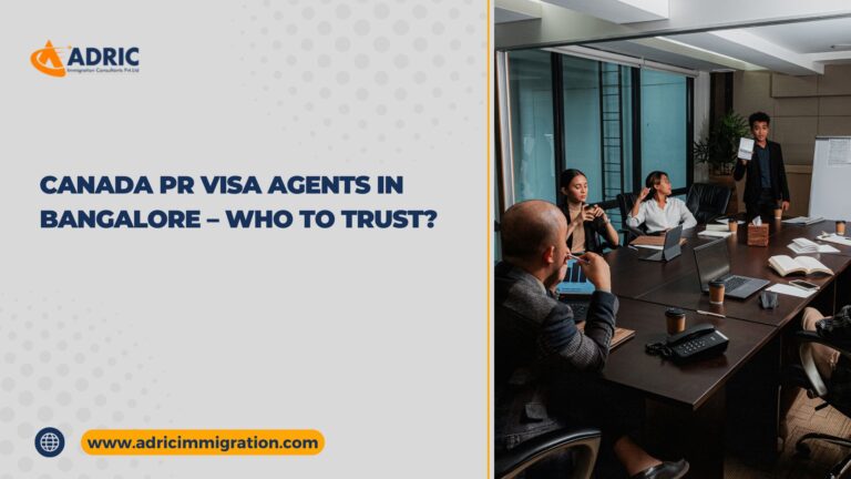 Canada PR Visa Agents in Bangalore – Who to Trust?